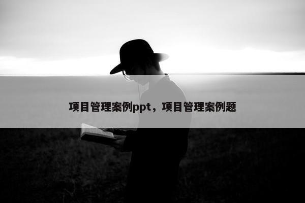 项目管理案例ppt，项目管理案例题